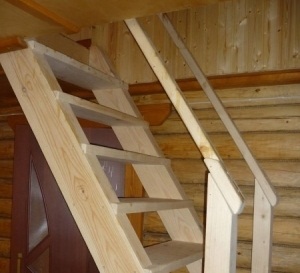 Чердачная лестница в доме, типы и особенности