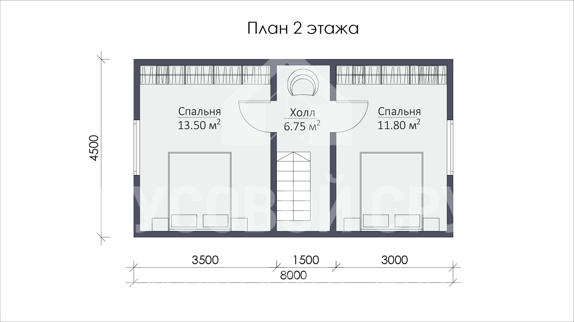 Проект КД-25 - планировка 2