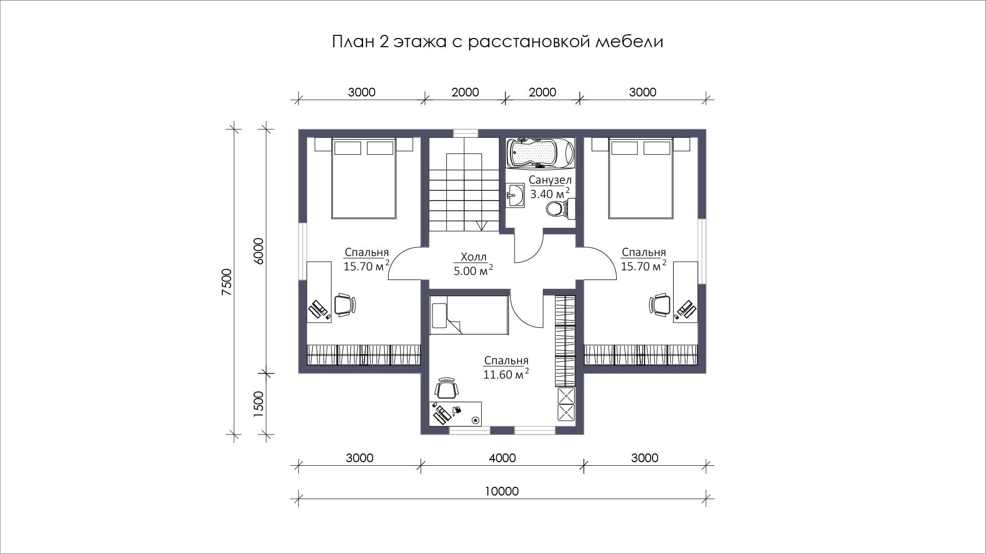 Проект КД-42 - планировка 2