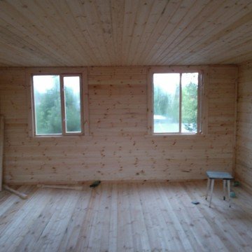 Как деревянный дом выглядит изнутри - 6