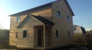 Двухэтажный деревянный дом из бруса (сундучок) - миниатюра 12