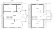 Каркасный дом 6х8м с мансардным этажом и террасой 1.5х4 м - миниатюра 7