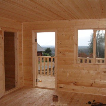 Как деревянный дом выглядит изнутри - 2