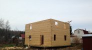 Двухэтажный деревянный дом с верандой - миниатюра 9