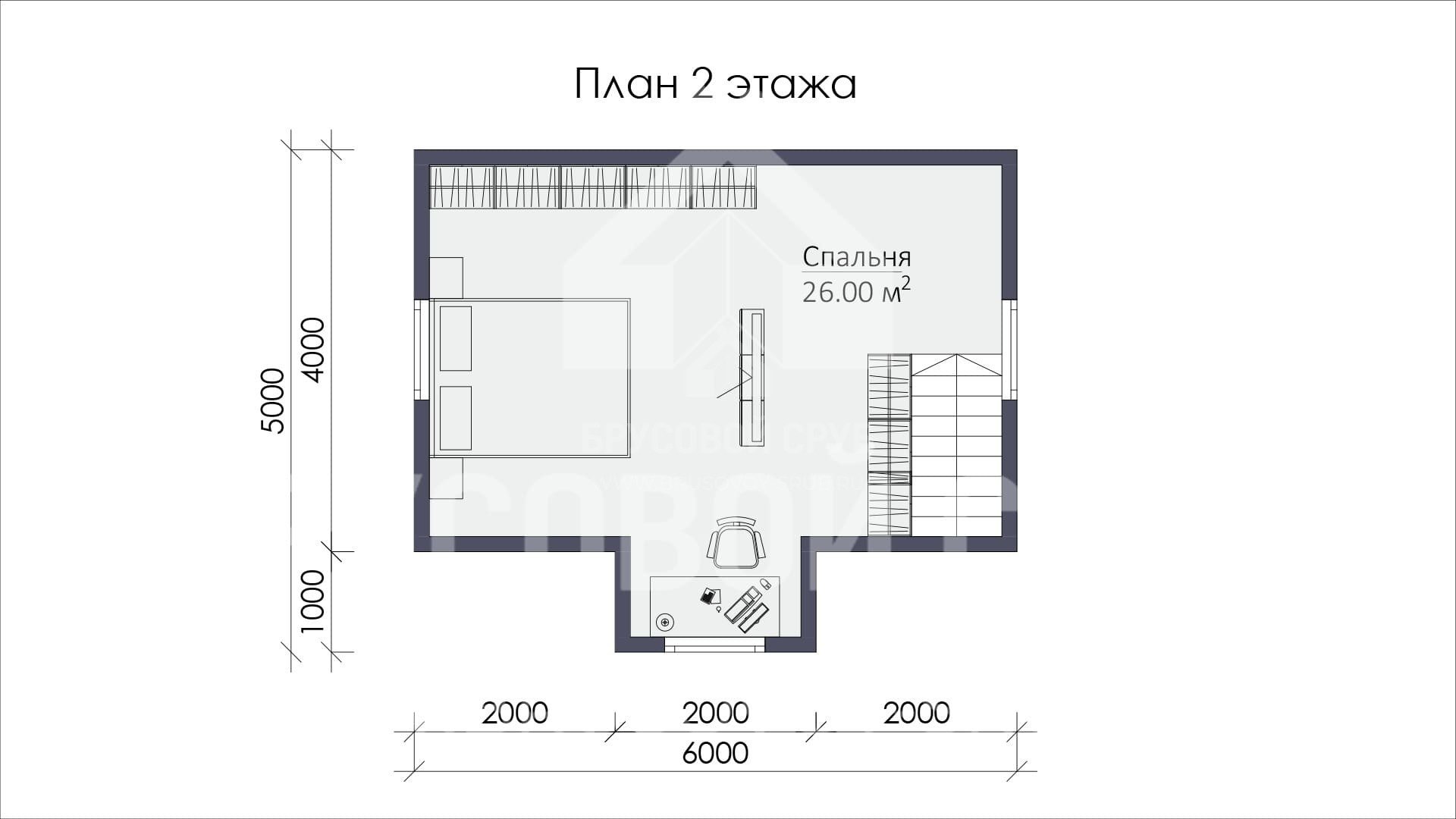 Проект КД-10 - планировка 2