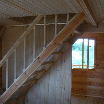 Как деревянный дом выглядит изнутри - 5